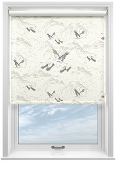 Laura Ashley Animalia, Silver - Roller Blind
